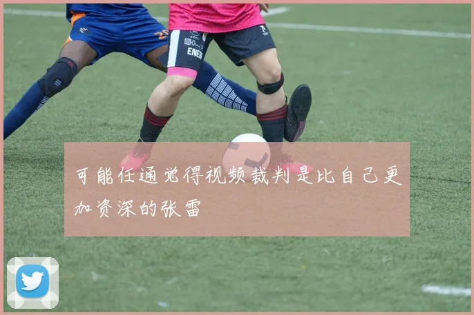 可能任通觉得视频裁判是比自己更加资深的张雷
